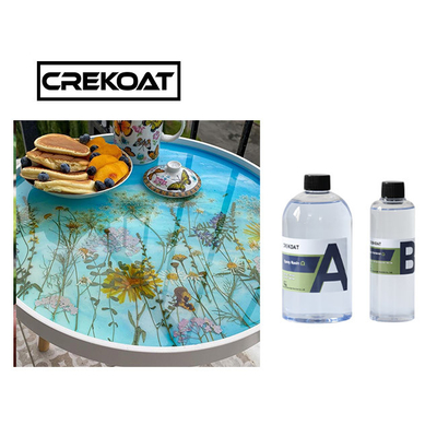 High Gloss Ultra Clear Epoxy Resin Untuk Pembuatan Karya Seni Tahan UV
