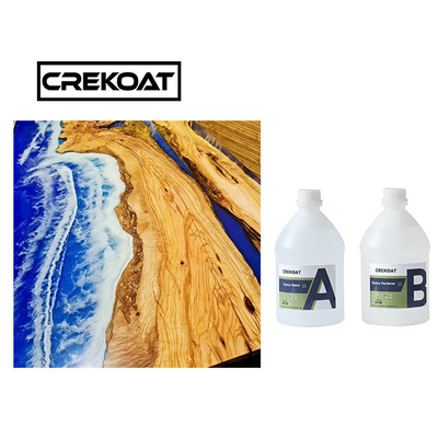 Waktu Curing Lambat Tuang Epoxy Resin Dalam Untuk Cetakan Atas Meja Kayu