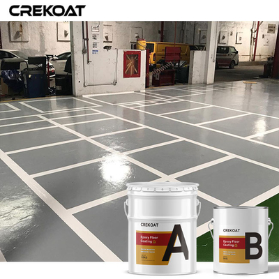 Pelapis Lantai Epoksi Industri Tidak Berbau Cat Lantai Beton Self Leveling Untuk Lalu Lintas Forklift