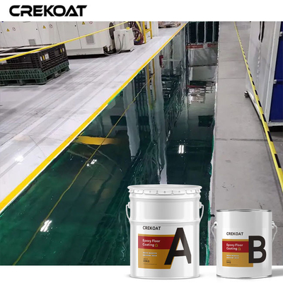 Cat Lantai Beton Glossy Anti Statis Epoxy Resin Flooring Tahan Aus