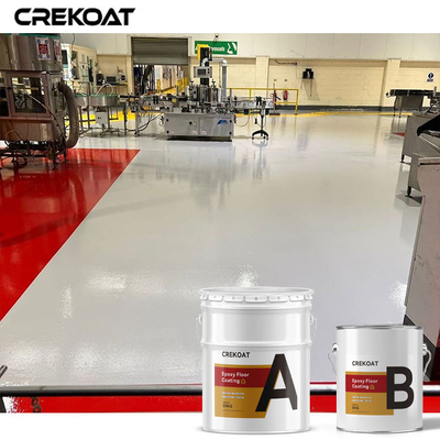 Fast Curing Non Slip Epoxy Floor Coating Pristine Gloss Di Gudang Industri