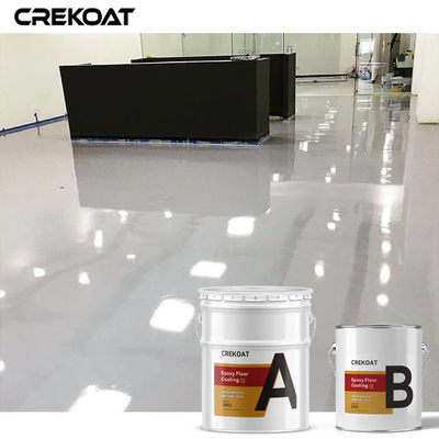 Halus Industri Pelapis Lantai Epoxy Tahan Lama Industri Kekuatan Terbukti