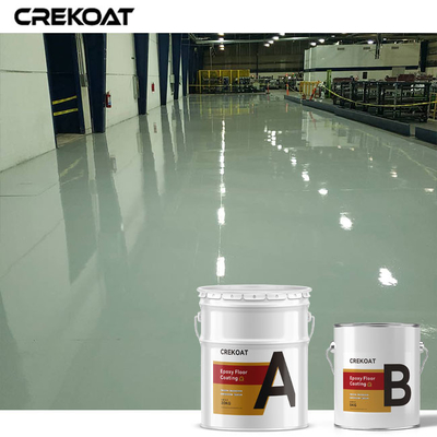 Pelapis Lantai Epoxy Anti Korosi Non Slip Sesuai VOC Organik Volatil Rendah