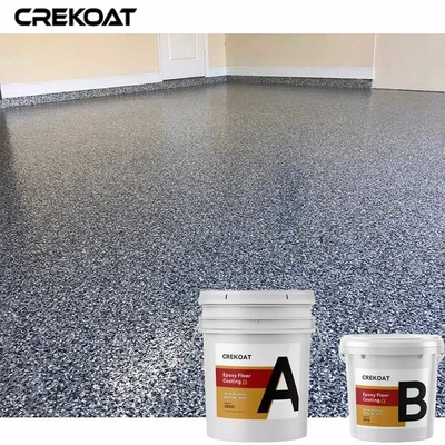 Pelapis Lantai Epoxy Resin Serpihan Dekoratif Unik Untuk Rumah Dan Industri