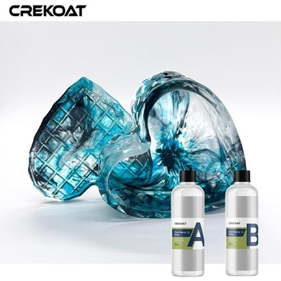 Resin Casting Cairan Kristal Berkualitas Laut Untuk Kerajinan Tematik Air