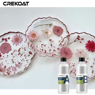 VOC Bebas Ultra Clear Casting Resin Membuat Kaca yang Tidak Bercacat Seperti Permukaan