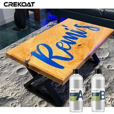 Top Coat Clear Epoxy Resin Tahan Air Untuk Meja Bar