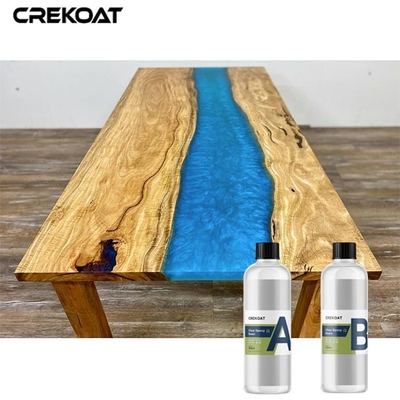 River Tables Clear Epoxy Resin Untuk Karya Seni Meja Kayu Bar