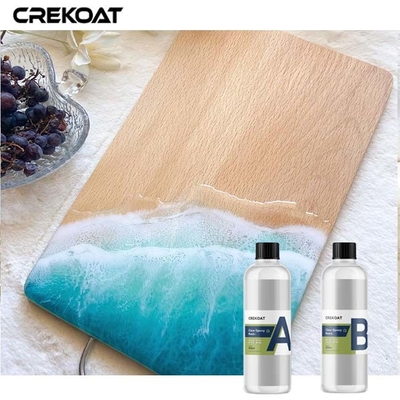 Food Grade Clear Epoxy Resin Kit Untuk Kerajinan Dan Art Rock Padat Gelembung Gratis