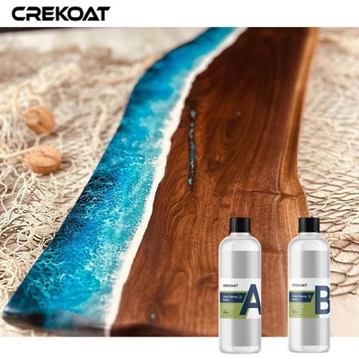 Universal Clear Epoxy Resin High Gloss Finish Untuk Meja Bar Countertops