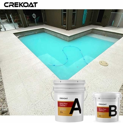 Pelapis Lantai Polyaspartic Non Slip Untuk Teras Dan Dek Kolam Renang