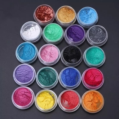 Metallik Black Diamond Epoxy Pigment Mica Powder Untuk Kreasi Resin