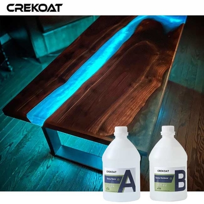 UV Stabil Outdoor Liquid Casting Resin dengan Glow In The Dark Pigments