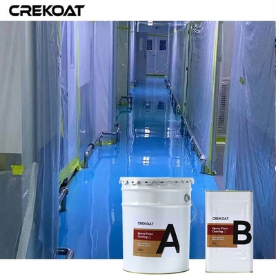 Lapisan lantai epoxy industri yang tidak menguning Adhesive yang sangat baik untuk substrat beton