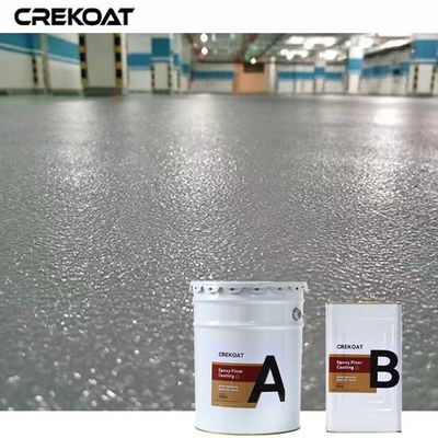 Lantai epoxy tahan kemikal yang tidak tergelincir meningkatkan kecerahan di gudang