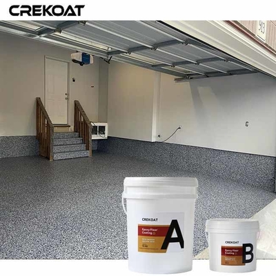Epoxy Flake Floor Coating Bonds Well dengan Beton dan Substrat Lainnya
