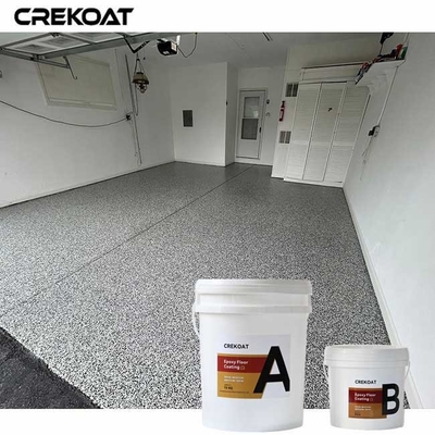 Lapisan Lantai Epoxy Flake untuk Ruang Perumahan dan Komersial