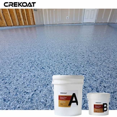 Lantai Epoxy Abu-abu Dengan Serpihan Sifat Anti-statis Untuk Lingkungan Teknologi