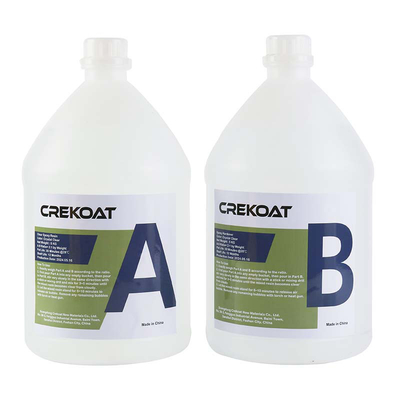 Glossy Finish Table Top Epoxy Resin Daya tahan terhadap goresan, noda dan panas