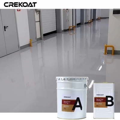 Lapisan lantai epoxy industri tahan abrasi untuk area kerja dengan lalu lintas tinggi