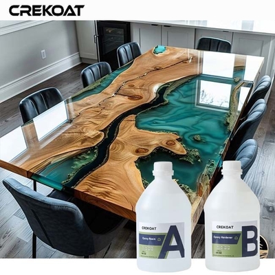 Air-seperti Deep Tuang Epoxy Resin Pilihan warna yang unik untuk desain yang dapat disesuaikan