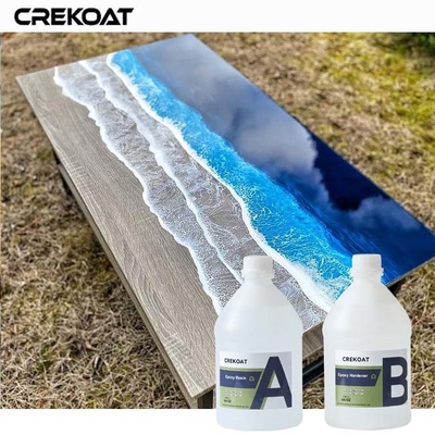 Transparansi Meja Atas Resin Epoxy Adhesive Superior Untuk Berbagai Permukaan