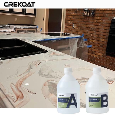Sertifikasi Aman Makanan Clear Pour Epoxy Resin Untuk Aplikasi Dapur