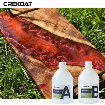 Stabilitas UV Deep Pour Epoxy Resin Glossy Finish Untuk Penampilan Mewah