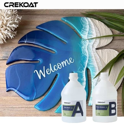 BPA Bebas Resin Epoxy Jelas Ideal Untuk Lapisan Untuk Menciptakan kedalaman dalam karya seni